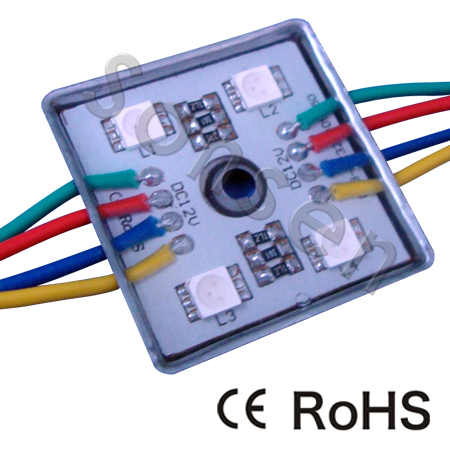waterproof 5050 RGB module,DC 12v